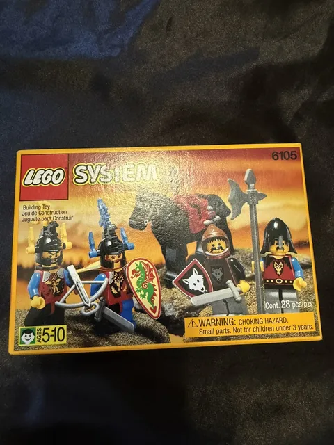 Lego Medieval Knights 6105 New In Box Factory Sealed