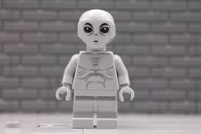 LEGO® X-Files Minifig idea288 - Gray Alien (Colonist)