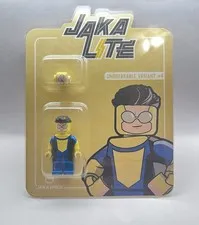 Jaka Brick Lite Unbreakable Invincible Variant Mark Goggles Suit Minifigure NEW