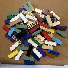 Lot Of 77 Lego 3010 1x4 Bricks