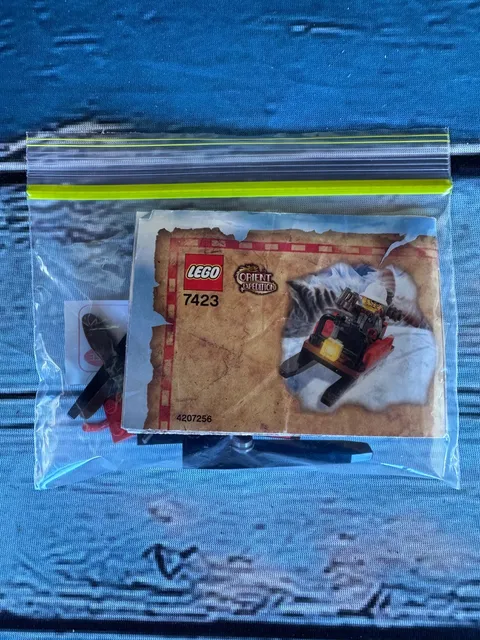 LEGO Adventurers: Mountain Sleigh (7423) 100% complete with Instructions