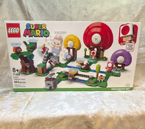 LEGO Super Mario Toad's Treasure Hunt Expansion Set 71368 464pcs 8+ Box