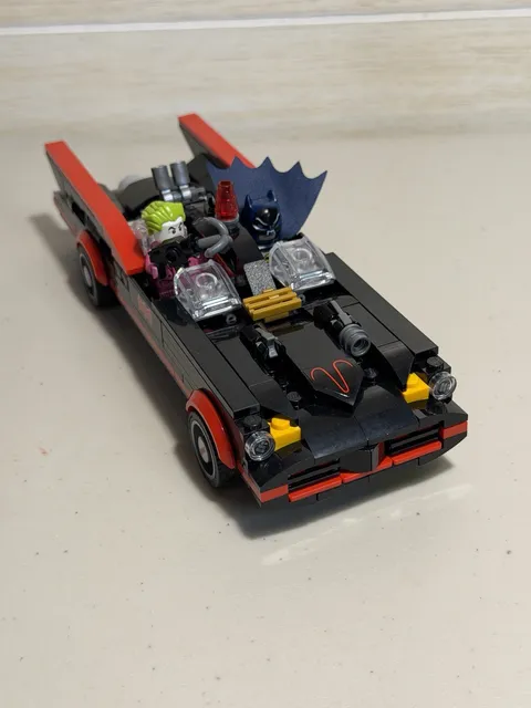 LEGO Super Heroes Batman Classic TV Series 1966 Batmobile 76188 Incomplete Parts