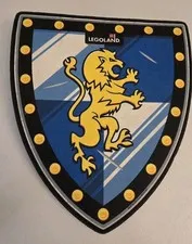 Legoland Exclusive Lion Clan Foam Shield Lego Theme Park Merchandise