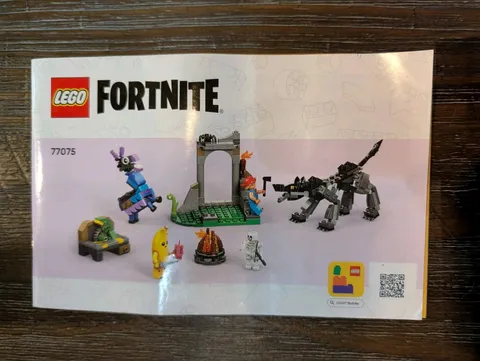 Lego Fortnite Instruction Manual 77075
