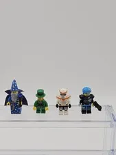 Lego Minifigure Series Mixed Lot Of 4 Missing Parts Wizard Leprechaun