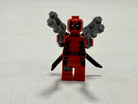 LEGO SH0032 Deadpool Marvel Super Heroes Black Katanas Fast Shipping