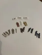 Lego Lot Of 23 Magic Wands 7 Colors Harry Potter + Hogwarts Letters