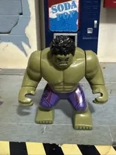 LEGO HULK Big Fig Marvel Avengers Minifigure SH0173 76031 76041 Authentic