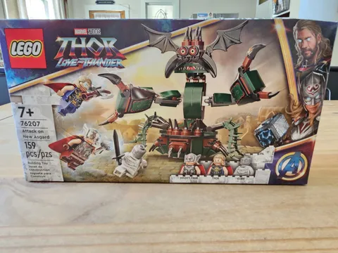 Lego Marvel Thor Love And Thunder Attack On New Asgard Set