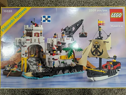 LEGO Icons Eldorado Fortress 10320 Pirates Complete Set 2509.