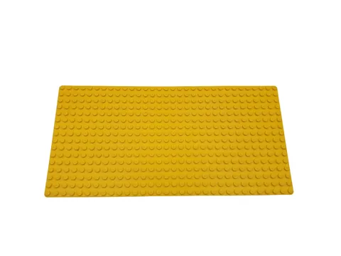 Lego® Street Base Plate Pad 32x16 16x32 COMPLETE YELLOW