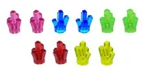 Lot Of 10 Lego Power Miners Power Crystals Random Quantity 10 Very Good Toys