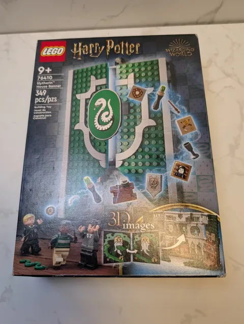 LEGO Harry Potter 76410 Slytherin House Banner Sealed 3D Hogwarts Display