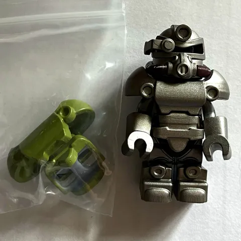 LEGO Fallout Power Armor Minifig FSF firestartoys (with green armor upgrade)
