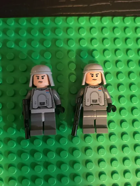 2X Lego General Maximillian Veers Minifigure StarWars 8129 AT-AT Walker - sw0289