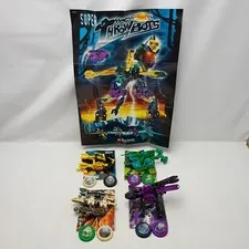 LEGO Technic Throwbots 8504 8505 8506 8507 Set of 4 To Make Super Throwbot