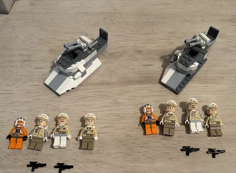 2009 Star Wars Lego set 8083 Rebel Trooper Battle Pack- 2 sets; SEE DESCRIPTION