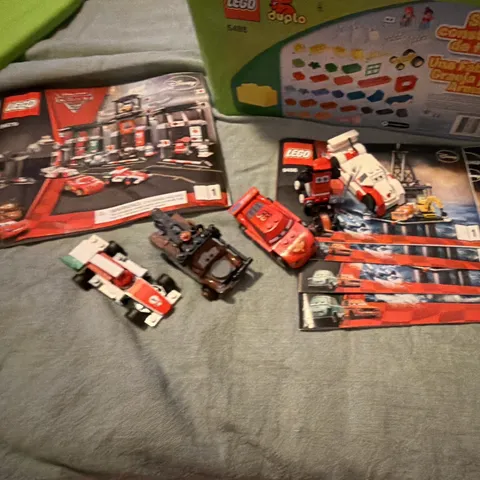 LEGO DUPLO 5488 Super Construction Bulk Lot w/ Storage Tub & Manuals