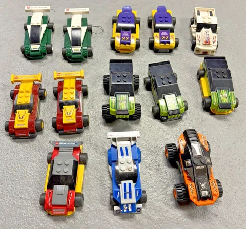 LEGO Racers - 2009 McDonald’s Toy - Lot of 12 Cars