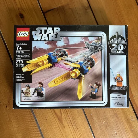 Lego Star Wars 75258 Anakin’s Podracer 20th Anniversary Edition Sealed Brand New