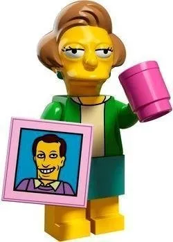 Lego Simpsons Series 2 Pick Your Figure 71009 Mrs. Edna Krabappel by LEGO