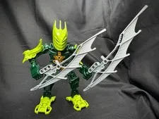 LEGO BIONICLE: Stars GRESH ( 7117 ) 100% Complete with Gold Armor