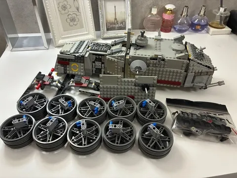 LEGO Star Wars 8098 Clone Turbo Tank Retired Build Only Rare