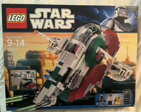 LEGO Star Wars Slave I 8097 Set 573 pcs Ages 9-14 Boba Fett Han Solo