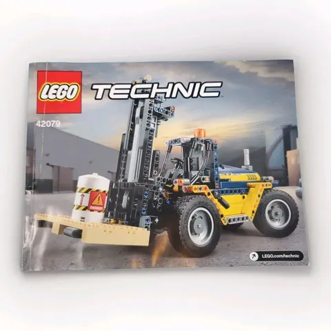 Lego Technic 42079 Instruction Booklet For Forklift Only No Bricks