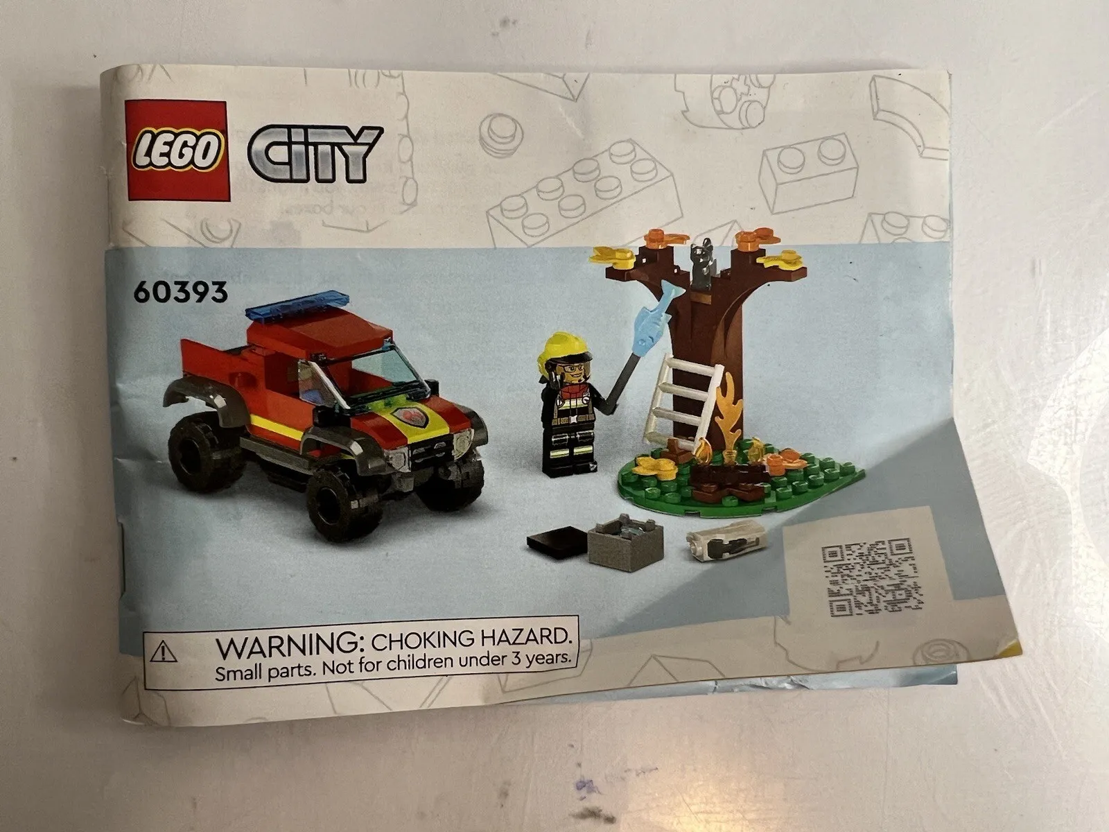 LEGO INSTRUCTIONS 60393 Lego City Rescue Trucks - Manual Booklet ONLY v