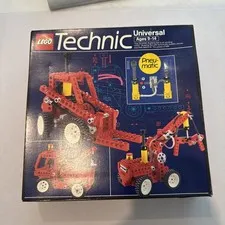 EMPTY BOX FOR LEGO TECHNIC 8044 BOX And Instructions ONLY No Pieces 1989 Damage