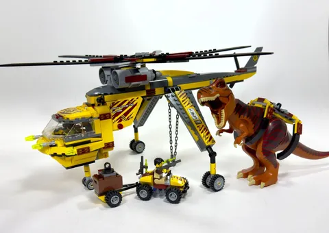 LEGO 5886 Dino T-Rex Hunter & LEGO 5882 Dino Ambush Attack