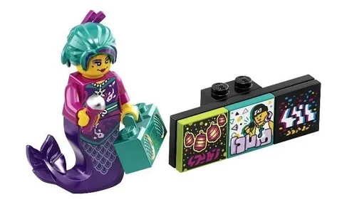 Lego Karaoke Mermaid 43108 Bandmates Series 2 Vidiyo Minifigure 