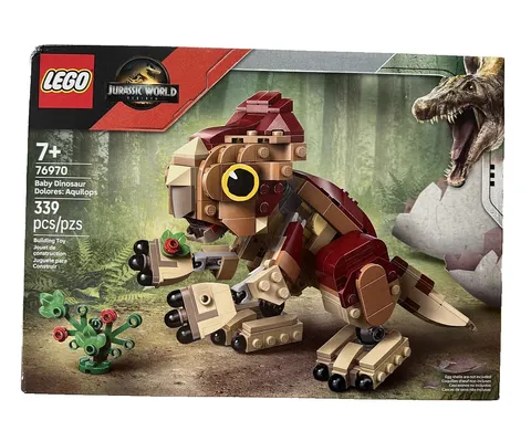 Lego Jurassic World Rebirth | Baby Dinosaur Dolores Aquilops 339pcs Item# 76970