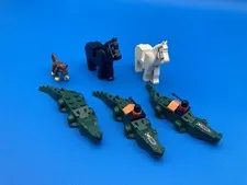 LEGO Animal Lot Of 6 (2 Horses, 3 Alligators, 1 Monkey)