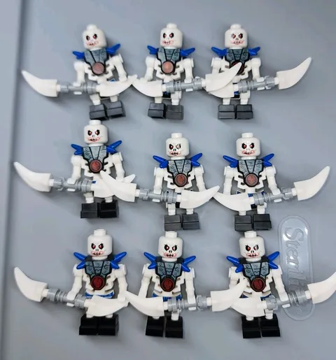 NEW LEGO® 9 Ninjago Krazi Minifigure Skulkin Skeleton 2116 Njo0010