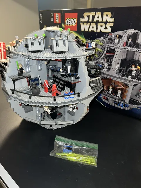 Lego Star Wars 75159 Death Star - UCS - Complete with Wicked Brick Stand