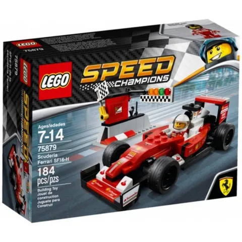 LEGO Speed Champions 75879 Scuderia Ferrari SF16-H Race Car Set 184pcs