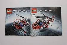 LEGO® Technic™ 8068 Rescue Helicopter Instruction Manuals Only!