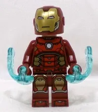 LEGO Marvel 76152 sh0649 Iron Man Silver Hexagon Chest Minifigure Minifig