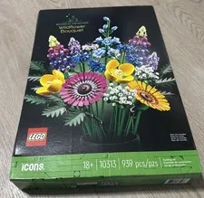 Lego 10313 Botanical Collection Wildflower Bouquet 10313 New