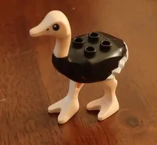LEGO Ostrich (24689pb01c01) From Set 7570 (Prince of Persia) x1