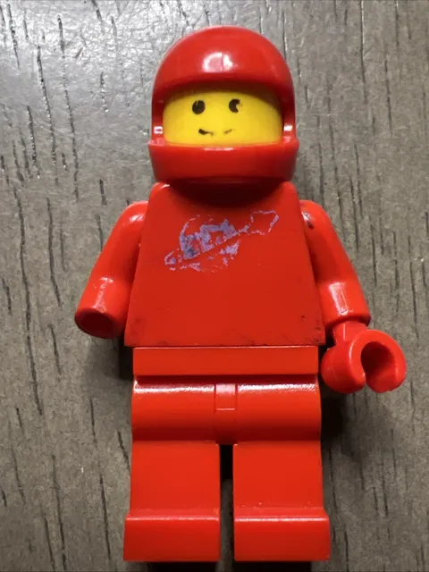 LEGO sp005 Classic Space - Red No Air Tanks One Hand Worn Paint