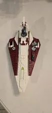 LEGO Star Wars Obi-Wan Kenobi's Jedi Starfighter Set 75333 No Minifigures As Is