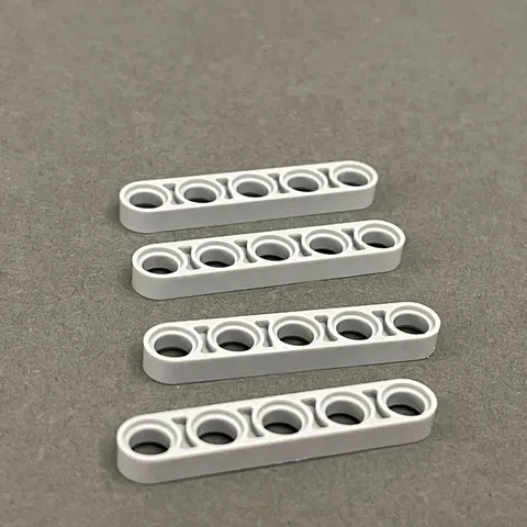 Lego 28570 32063 Light Blue Gray Replacement Parts Pieces Lot of 4