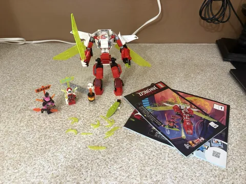LEGO NINJAGO Kai's Mech Jet 71707 217pcs Complete Set w/ Instructions