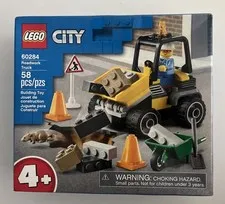 LEGO CITY: Roadwork Truck (60284) New Unopened Damaged Box
