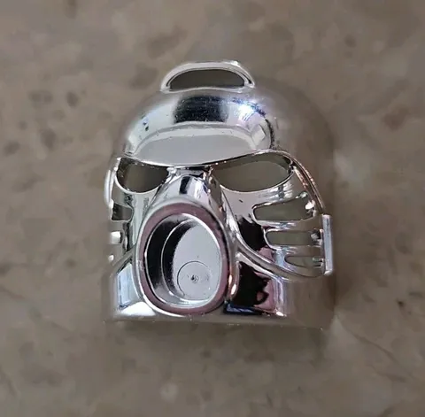 LEGO Bionicle Mask Kanohi Hau In Chrome Part 32505 Silver