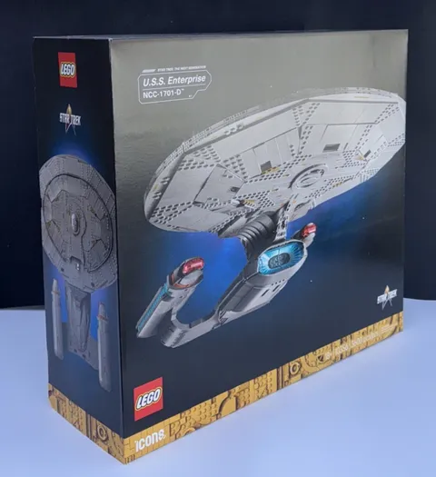 LEGO 10356 The Enterprise – Star Trek Icons Starship, New Sealed